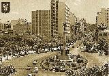 Plaza de las Batallas. Postal antigua