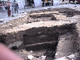 Muralla de Jan. Puerta de Baeza. Excavacin arqueolgica