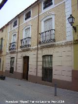 Casa de la Calle Sagasta n 8. 