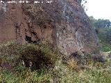 Casas Cueva de la Guarida. Junto a los arcos