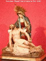 Baslica de San Ildefonso. La Piedad, annimo de 1918, propidad de la Diputacin Provincial