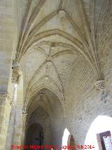 Colegiata de Santa Mara de los Reales Alczares. Claustro. Bveda de crucera