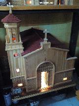 Iglesia de San Roque. Maqueta realizada por Luis Barbero