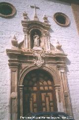 Hospital de San Juan De Dios. Portada de la capilla