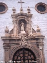 Hospital de San Juan De Dios. Portada de la capilla