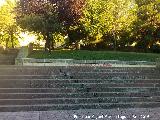 Curiosidades. Pintada escalonada en el Parque Madres de la Plaza de Mayo en Jan