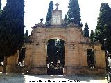 Cementerio de San Jos. Puerta de acceso