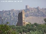 Torre Quebrada. En comunicacin con el Castillo de Santa Catalina