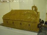 Iglesia de San Pedro. Maqueta de platilina de Agustn Garzn