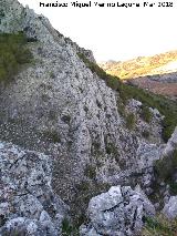 Cresta del Diablo. Barranco