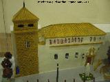 Iglesia de San Eufrasio. Maqueta de platilina de Agustín Garzón