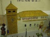 Iglesia de San Eufrasio. Maqueta de platilina de Agustn Garzn