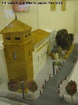 Iglesia de San Eufrasio. Maqueta de platilina de Agustín Garzón