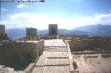 Castillo Nuevo de Santa Catalina. Patio Superior. Antes de la excavacin arqueolgica