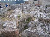 Castillo Nuevo de Santa Catalina. Patio Superior. Excavacin arqueolgica