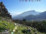 Cerro Frontn. La sierra desde el cerro Frontn