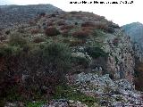 Poblado prehistrico del Cerro Veleta. 