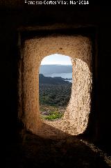 Oratorio visigodo de Giribaile. Iglesia. Puerta