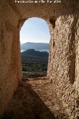 Oratorio visigodo de Giribaile. Iglesia. Puerta