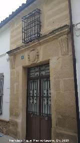 Casa de la Calle Pea del Gallo n 4. Portada