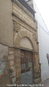 Casa de la Calle Torno Monjas n 37. Portada