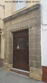 Casa de la Calle Trapero n 26. Portada