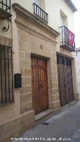 Casa de la Calle San Juan de la Cruz n 15. Portada