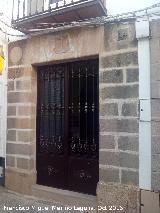 Casa de la Calle Santa Ana Egido n 14. Portada