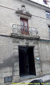 Palacio del Marqus de Navasequilla. Portada