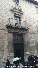 Palacio de la Calle Mu�oz Garnica n� 13. Portada