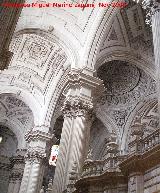 Catedral de Jan. Columnas. 