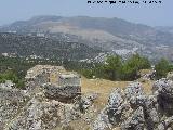 Sierra de Grajales. Desde el Castillo de Arenas