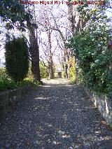 Casera del Jardn del Obispo. Camino