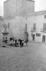 Arco del Postigo. Foto antigua