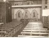 Iglesia de Santiago Mayor. Foto antigua. Coro