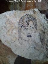 Graffitis de la Cueva del Zumbel Bajo. 