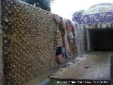 Fuente del Bulevar. Cascada de botellas