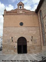 Iglesia del Santo Cristo de la Misericordia. Fachada