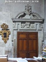 Catedral de Jan. Despacho. Puerta interior