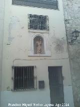 Hornacina de la Calle Cruces. Situacin