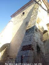 Iglesia de La Asuncin. Contrafuertes traseros