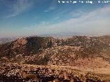 Rayal. Vistas desde su ladera hacia el Oeste