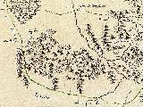 Aldea Ceal. Mapa del Adelantamiento de Cazorla 1797