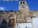 Castillo de La Guardia. Puerta y campanario