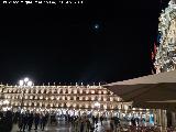 Plaza Mayor. Con la Luna