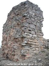 Castillo de Santa Eufemia. Torren Oeste cristiano