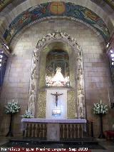 Santuario de Linarejos. Altar mayor