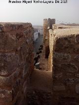 Castillo de Lopera. Almenas