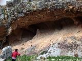 Pinturas rupestres del Abrigo de la Calera. Abrigo de la Calera