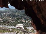 Pinturas rupestres del Abrigo de la Calera. Vistas desde el abrigo